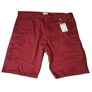 Mountain Warehouse Shorts Mens Sz 40 Red Cargo Hiker Hiking Camping Outdoors